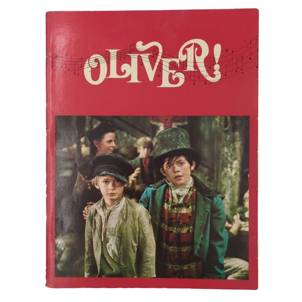 Vintage Program OLIVER! Original Broadway Musical Movie Cast GREAT PHOTOS 1968